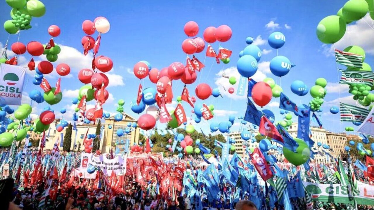 manifestazione cgil