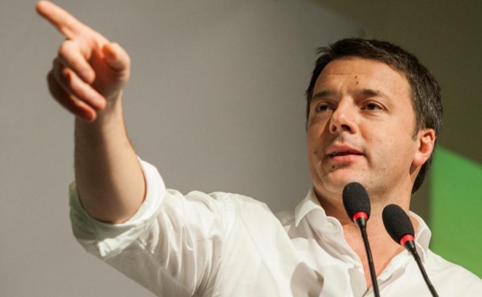 Matteo Renzi in Sardegna per sostenere il candidato del PD Francesco Pigliaru