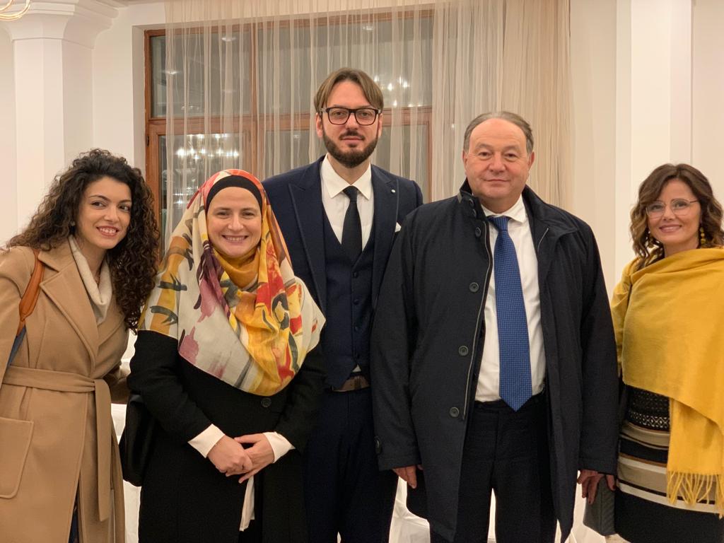 Premio Carla Russo, Antonio Palummo accanto a Gennaro Oliviero