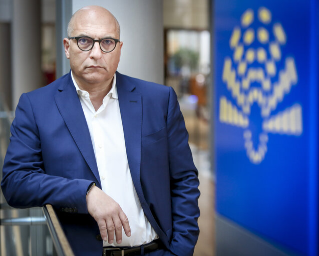 Andrea COZZOLINO in the EP in Strasbourg